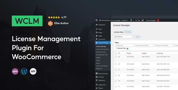 WooCommerce License Manager - CodeCanyon Item for Sale