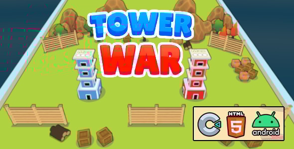 Tower War - C3P + HTML5 - CodeCanyon Item for Sale