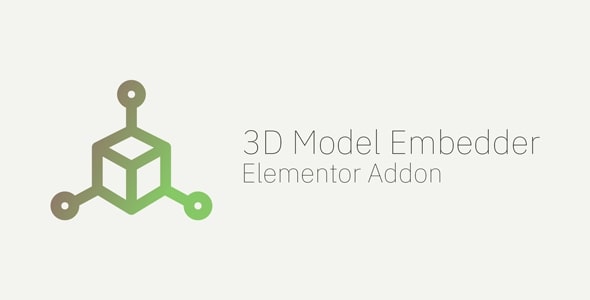 3D Embedder Addons for Elementor - CodeCanyon Item for Sale