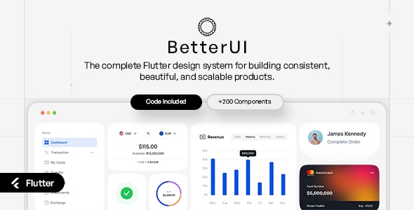 BetterUI - Flutter UI Kit - CodeCanyon Item for Sale