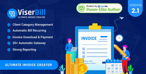 ViserBill - Ultimate Invoice Creator - CodeCanyon Item for Sale