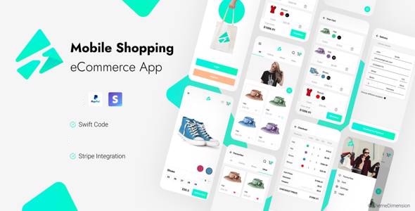 Mobile Shopping – iOS Ecommerce App Template (Swift, Stripe-Ready, JSON & API, Demo Mode) - CodeCanyon Item for Sale