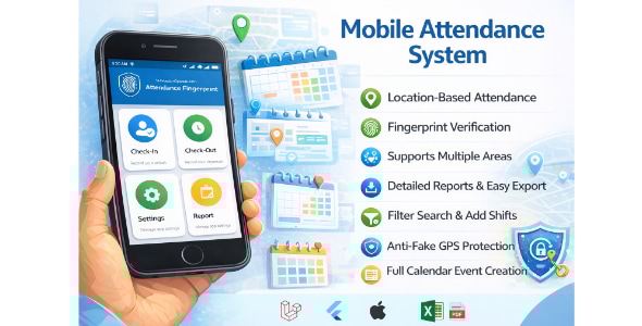 Attendance Fingerprint (Smartphone Fingerprint) - CodeCanyon Item for Sale