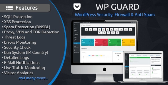 WP Guard - WordPress Security, Firewall & Anti-Spam - CodeCanyon Item for Sale