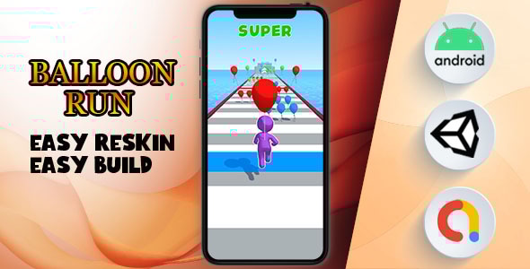 Balloon Run - (Unity - Admob - Game) - CodeCanyon Item for Sale