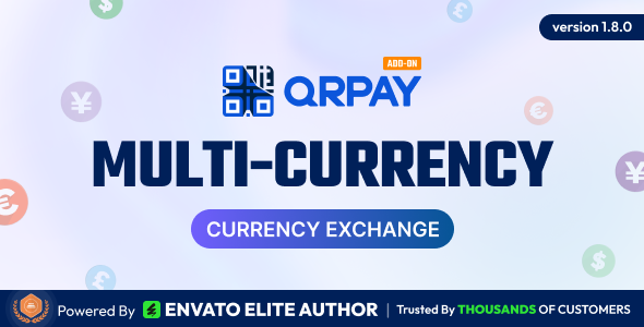 QRPay Multi-Currency Addon - CodeCanyon Item for Sale