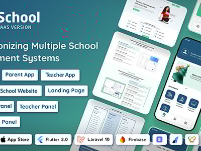 eSchool SaaS - School Management System with Student | Parents Flutter ...