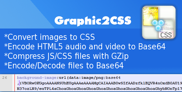 Graphic2CSS - CodeCanyon Item for Sale