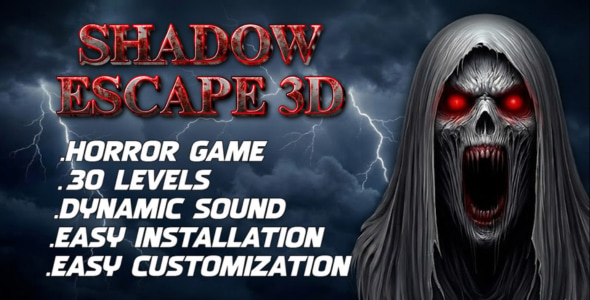 Shadow Escape 3D Horror Game - CodeCanyon Item for Sale