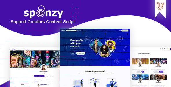 Sponzy - Support Creators Content Script - CodeCanyon Item for Sale