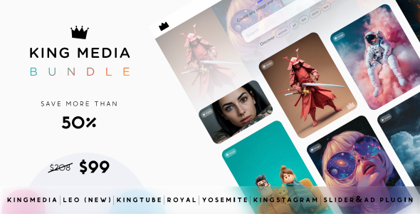 King Media Bundle - Viral Magazine News Script - CodeCanyon Item for Sale