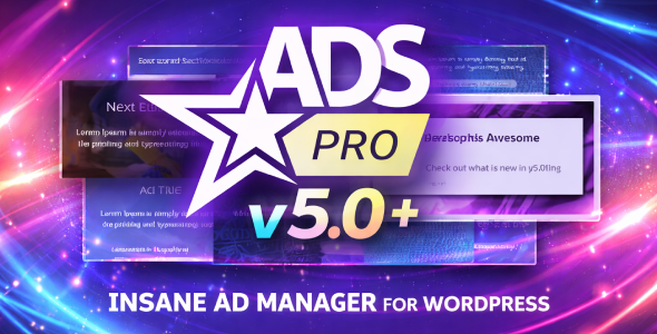 Ads Pro Plugin - Multi-Purpose WordPress Ad Manager - CodeCanyon Item for Sale