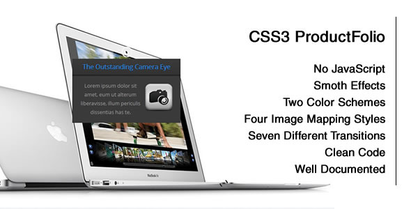 CSS3 Product-Folio with Image Mapping - CodeCanyon Item for Sale