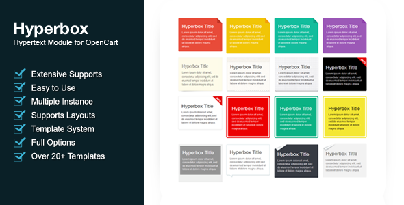 Hyperbox - Hypertext Module For OpenCart - CodeCanyon Item for Sale