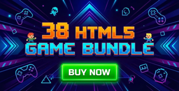 38 HTML5 Games Bundle - CodeCanyon Item for Sale