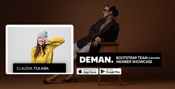 Deman | Bootstrap Team Member Showcase - CodeCanyon Item for Sale