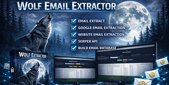 Wolf Email Extractor - CodeCanyon Item for Sale