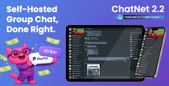 ChatNet - PHP Chat Room & Private Chat Script - CodeCanyon Item for Sale