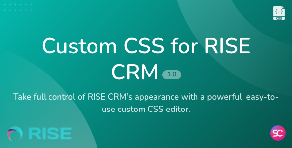 Custom CSS for RISE CRM - CodeCanyon Item for Sale