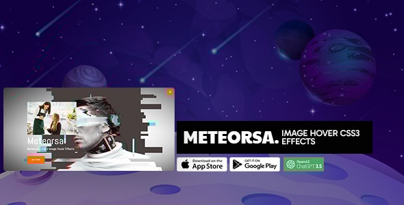 meteorsa - CSS3 Image Hover Effects - CodeCanyon Item for Sale
