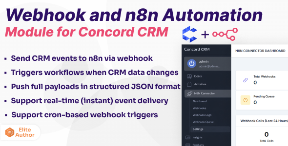 ConcordCRM to n8n