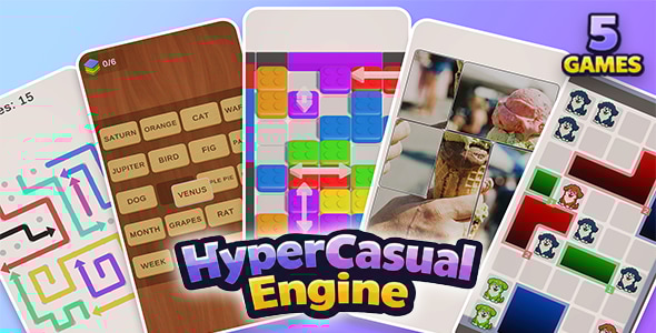 HyperCasual Game Engine - CodeCanyon Item for Sale