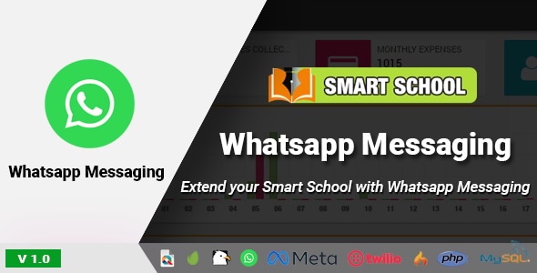 Smart School Whatsapp Messaging - CodeCanyon Item for Sale