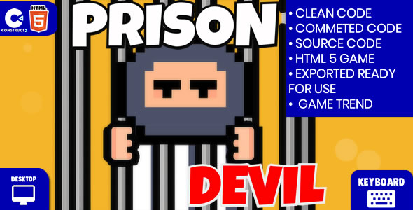 Prison Devil - HTML5 Game - CodeCanyon Item for Sale