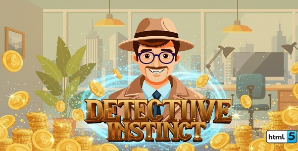Slots Detective Instinct - HTML5 Game - CodeCanyon Item for Sale