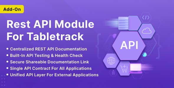 RestApi Module for TableTrack - CodeCanyon Item for Sale