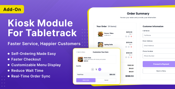 Kiosk Module for Tabletrack - CodeCanyon Item for Sale