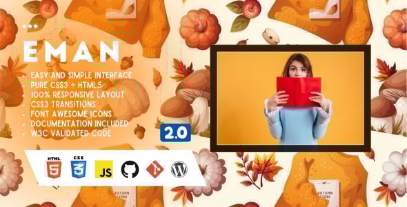 Eman - Awesome CSS3 Image Hover Effects - CodeCanyon Item for Sale