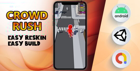Crowd Rush - (Unity - Admob - Game) - CodeCanyon Item for Sale