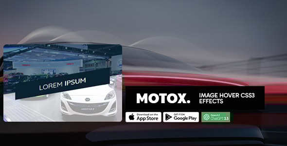 Motox - CSS3 Image Hover Effects - CodeCanyon Item for Sale