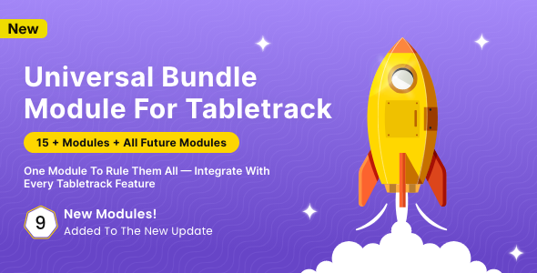 Universal Modules Bundle for Tabletrack - CodeCanyon Item for Sale