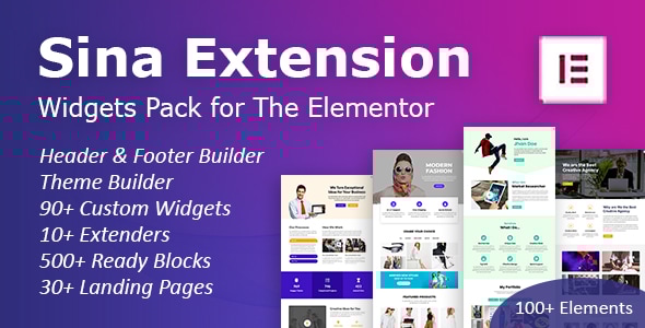 SEFE - Sina Extension for Elementor - CodeCanyon Item for Sale
