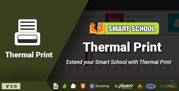 Smart School Thermal Print - CodeCanyon Item for Sale