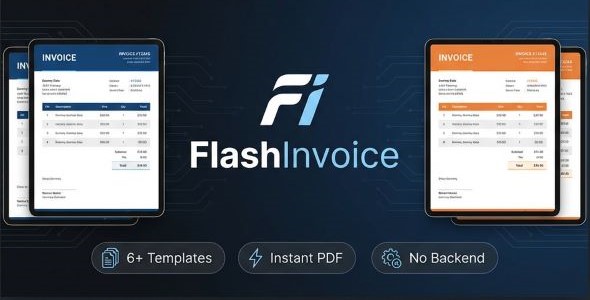 Flash Invoice - Light Weight - Multi Template - CodeCanyon Item for Sale