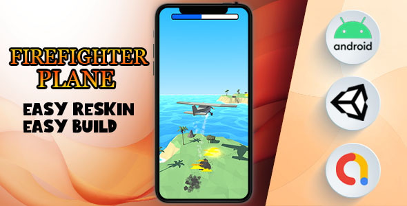 Firefighter Plane - (Unity - Admob - Game) - CodeCanyon Item for Sale