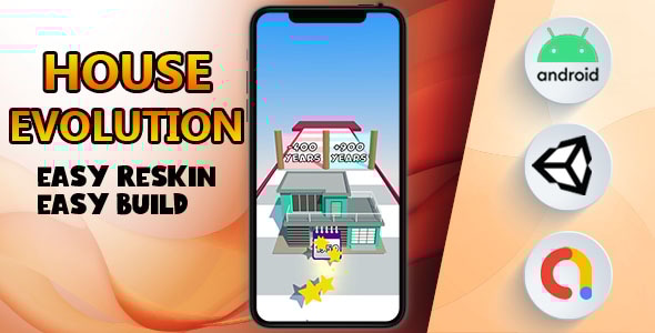 House Evolution - (Unity - Admob - Game) - CodeCanyon Item for Sale