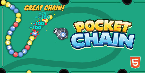 Pocket Chain - HTML5 Game - CodeCanyon Item for Sale