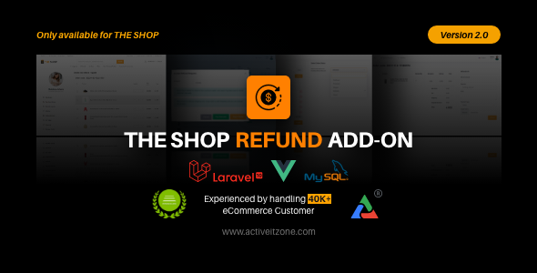 The Shop Refund Add-on - CodeCanyon Item for Sale