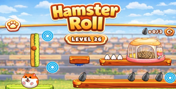 Hamster Game - HTML5 Game, Construct 3 - CodeCanyon Item for Sale