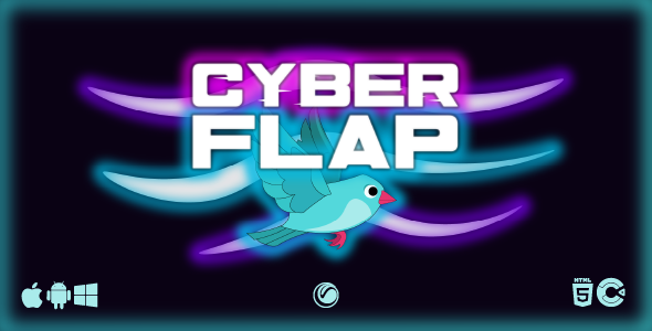 Cyber Flap - HTML5 Game Template - CodeCanyon Item for Sale