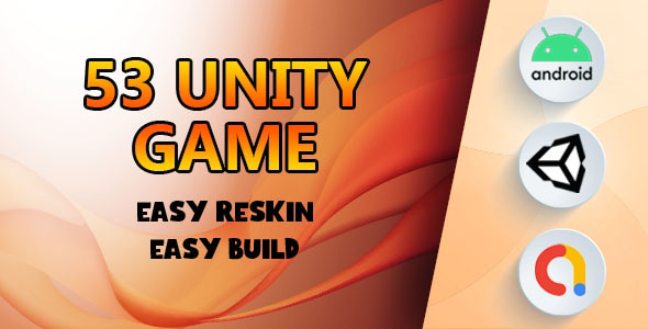 53 Unity Game Projects Bundle - (Admob - Unity) - CodeCanyon Item for Sale