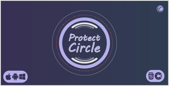 Protect Circle - HTML5 Game Template - CodeCanyon Item for Sale