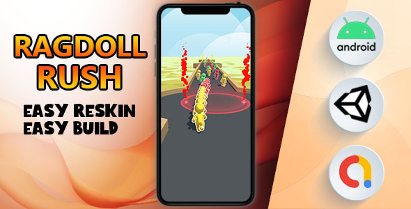 Ragdoll Rush - (Unity - Admob - Game) - CodeCanyon Item for Sale