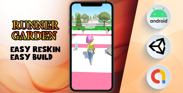 Runner Garden - (Unity - Admob - Game) - CodeCanyon Item for Sale