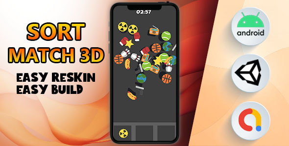 Sort Match 3D - (Unity - Admob - Game) - CodeCanyon Item for Sale