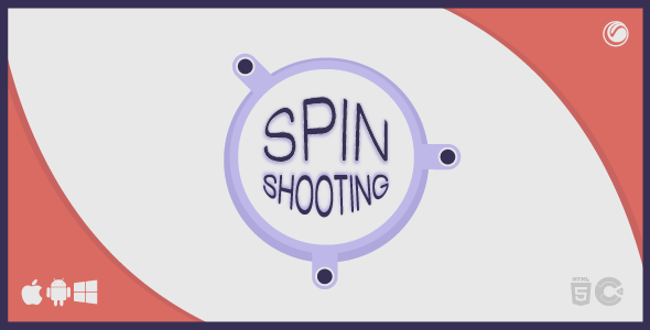 Spin Shooting - HTML5 Game Template - CodeCanyon Item for Sale